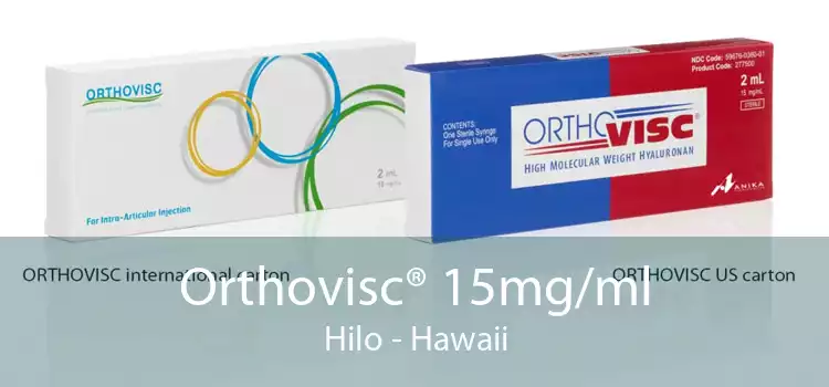 Orthovisc® 15mg/ml Hilo - Hawaii