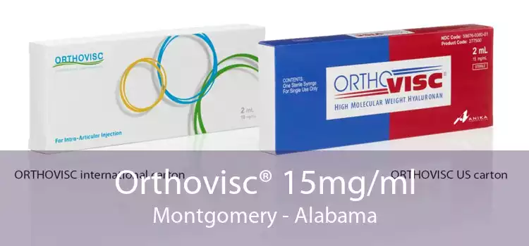 Orthovisc® 15mg/ml Montgomery - Alabama