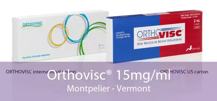 Orthovisc® 15mg/ml Montpelier - Vermont